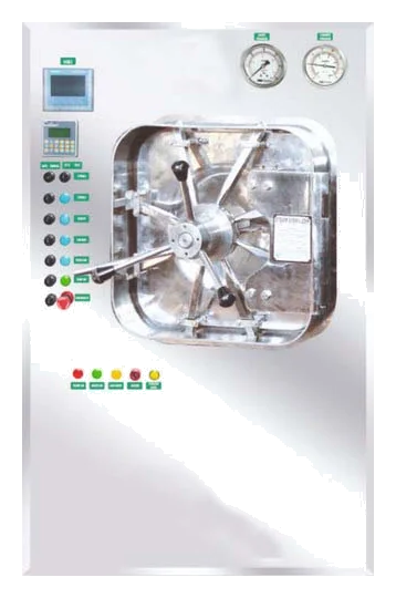 AECNOMED AHRAFA-106B Fully automatic horizontal rectangular sterilizer, Class B, hinged door