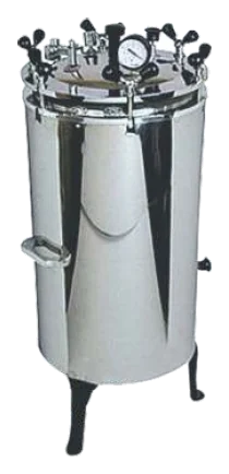 AECNOMED AVWS-101 Vertical autoclave, double wall, nut locking