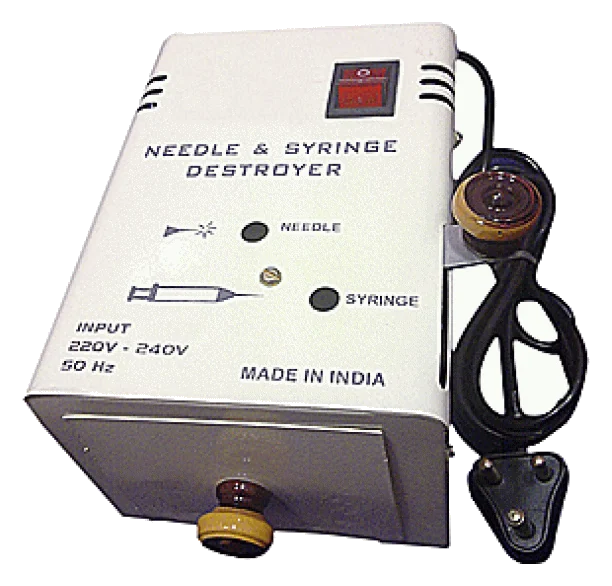 AECNOMED Electric Electric needle and syringe destroyer