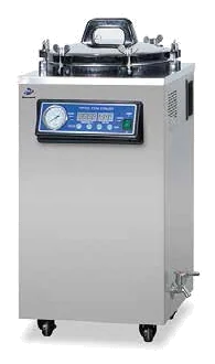 AECNOMED STV Series Vertical steam sterilizer, microcomputer controlled