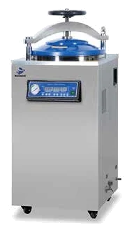 AECNOMED STV-III Series Vertical steam sterilizer with drying, hand-wheel lid